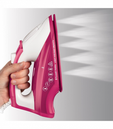 Russell Hobbs Light and Easy Brights Steam Iron 26486- Berry