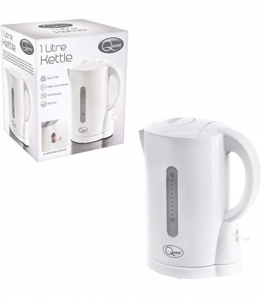 Quest 1L Jug Kettle - White