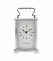 Wm Widdop Silver colour Carriage Clock