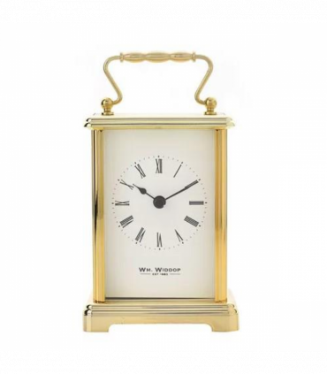 Wm.Widdop Carriage Clock - White dial