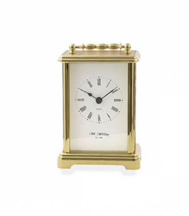 Wm.Widdop Carriage Clock - White dial