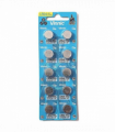 Vinnic LR1131 AG10 Watch Battery Card of 10