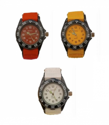 Imperial Children Velcro Strap Watch CLEARANCE NEEDS RE-BATTERY