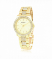 Henley Ladies Fashion Bling Gold Dial & Gold Bracelet Watch H07342