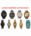 Clasico Mens & Ladies Assorted Fashion 10 Watches Model & Colour's Varied UNBOXED
