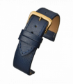 Blue Buffalo Grain Leather Watch Strap 14mm