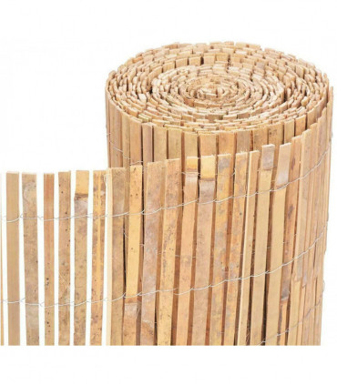 Bamboo Slatted Fence 1.5m X 4m