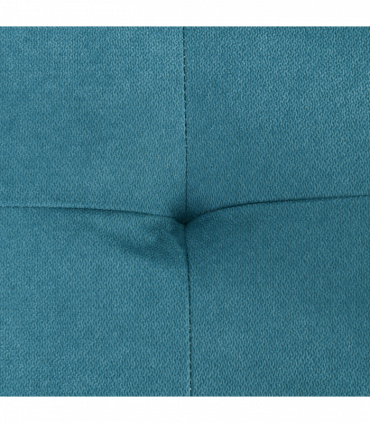 HOMCOM 2 Seater Sofa Bed Convertible Bed Settee with Cushions, Pockets, Blue