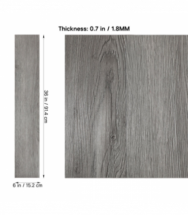 5m² Floor Planks Tiles Self Adhesive Wood Effect Vinyl Flooring Bathroom Decor