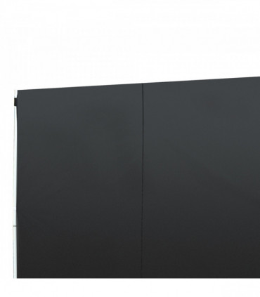 3m Gazebo Exchangeable Side Panels Wall-Black