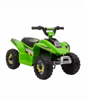 6V Kids Electric Ride on Car with Big Wheels 18-36 Months Toddlers Green