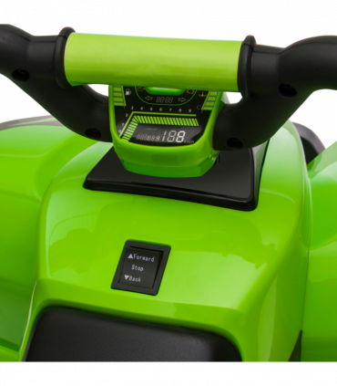 6V Kids Electric Ride on Car with Big Wheels 18-36 Months Toddlers Green