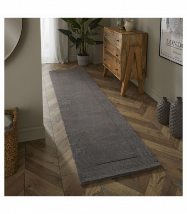 Esme Wool 60x230cm Grey Runner