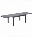 Extendable Garden Table 10 Seater for Lawn Balcony and Backyard Grey Outsunny