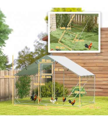 PawHut 26L Small Fish Tank with Filter System, LED Lights, Water Pump, White