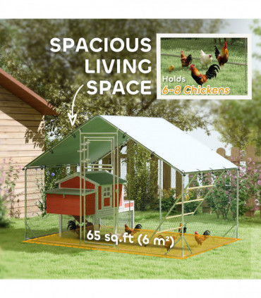 PawHut 26L Small Fish Tank with Filter System, LED Lights, Water Pump, White