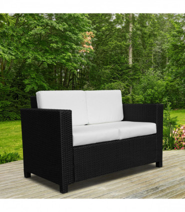 Quality Outdoor Double Seat Sofa - Comfortable Relaxation for Gardens