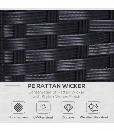 Quality Outdoor Double Seat Sofa - Comfortable Relaxation for Gardens