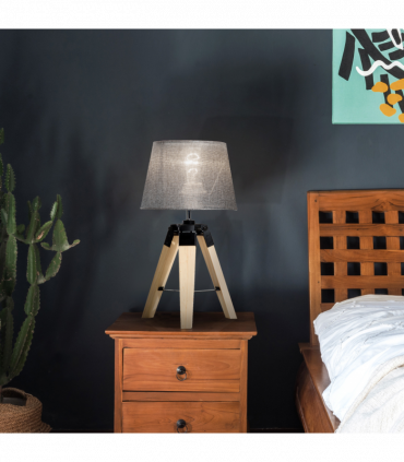 Tripod Table Lamp Living Room Night Lighting Bedside Desk D�?cor HOMCOM