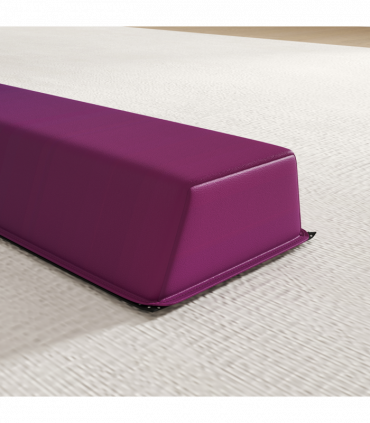 SPORTNOW 7.7ft Folding Gymnastics Balance Beam with Anti-Slip Base, Blue