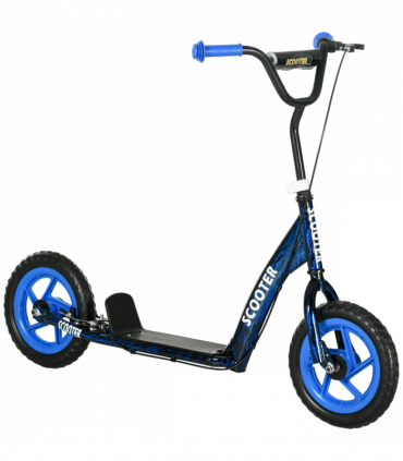 AIYAPLAY Kids Scooter with Adjustable Handlebar, Kick Scooter, Blue