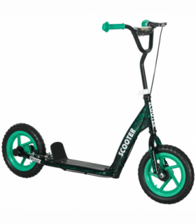 AIYAPLAY Kids Scooter with Adjustable Handlebar, Kick Scooter, Green