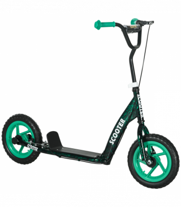 AIYAPLAY Kids Scooter with Adjustable Handlebar, Kick Scooter, Green