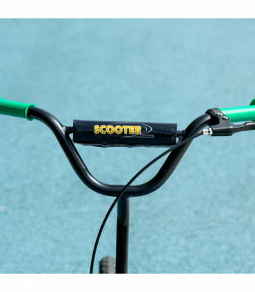 AIYAPLAY Kids Scooter with Adjustable Handlebar, Kick Scooter, Green