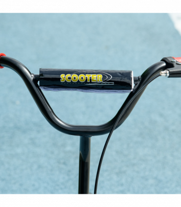 AIYAPLAY Kids Scooter with Adjustable Handlebar, Kick Scooter, Red