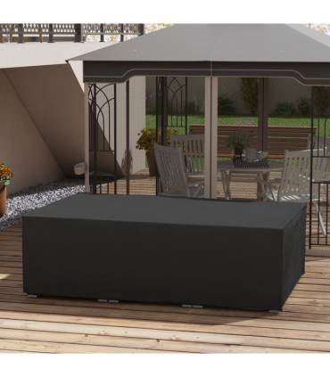 Outsunny Garden Furniture Cover Outdoor Waterproof Rattan Set Rain Protection