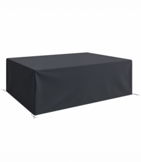 Outsunny 275x205cm Outdoor Furniture Protective Cover Black