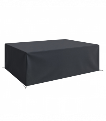 Outsunny 275x205cm Outdoor Furniture Protective Cover Black