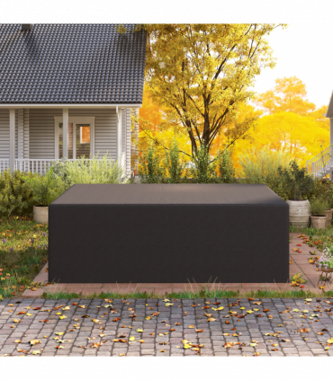 Outsunny 275x205cm Outdoor Furniture Protective Cover Black