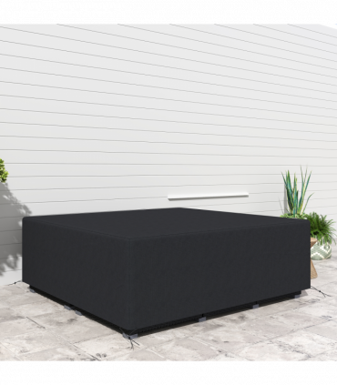 Outsunny 225x210cm Outdoor Garden Furniture Protective Cover Black