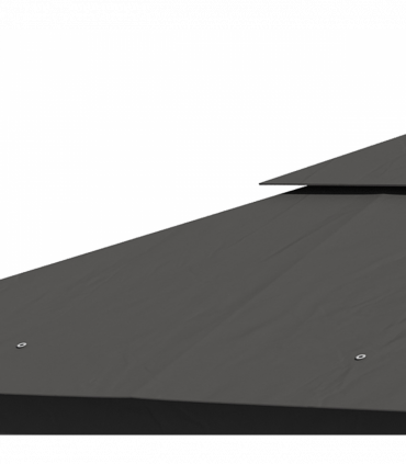 Outsunny 3 x 3(m) Garden Gazebo Marquee Tent Canopy Shelter Pavilion Grey