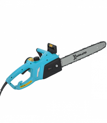 DURHAND Electric Chainsaw Garden Tools, 2000 W, 40 cm Blade for Wood, Blue