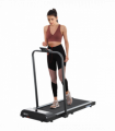 HOMCOM Foldable Walking Treadmill w/ LED Display, Blue