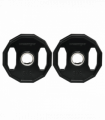 SPORTNOW Olympic Weight Plates Set with 2"/5cm Holes for Home Gym, 2 x 5kg