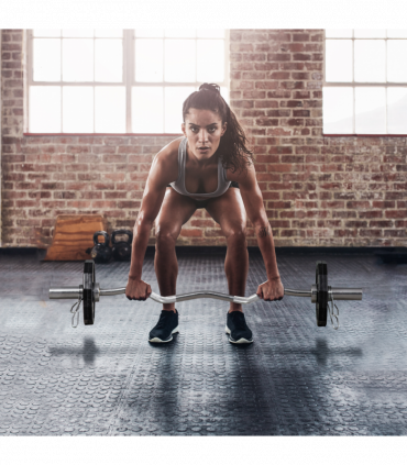 SPORTNOW Olympic Weight Plates Set with 2"/5cm Holes for Home Gym, 2 x 5kg