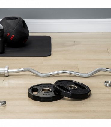 SPORTNOW Olympic Weight Plates Set with 2"/5cm Holes for Home Gym, 2 x 5kg