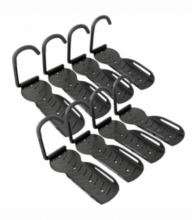 SPORTNOW 8 Pack Bike Rack, Wall Mounted Bike Hooks for Garage