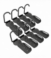 SPORTNOW 8 Pack Bike Rack, Wall Mounted Bike Hooks for Garage