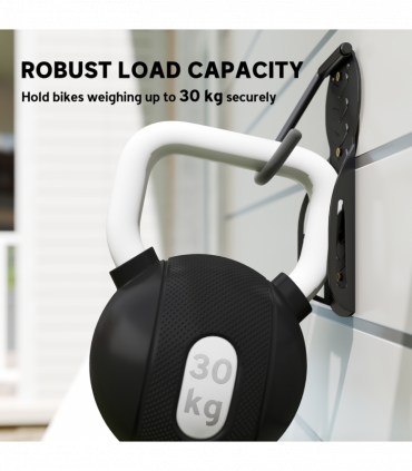 SPORTNOW 8 Pack Bike Rack, Wall Mounted Bike Hooks for Garage