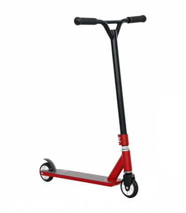HOMCOM Stunt Scooter Entry Level Tricks Scooter for 14+ Beginners, Red