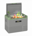 Outsunny 40L Car Refrigerator 12V Portable Freezer for Camping, Light Green