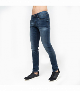 Tranfold Slim Fit Jeans Tinted Blue - W36 L32