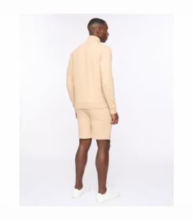 Hannings Zip Thru Hoodie Stone XL