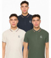 Melports Polo 3pk Assorted L