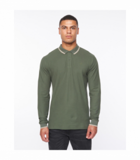 Roxberry Long Sleeve Polo Forest Green S