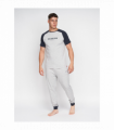 Vianney Loungewear Set Grey Marl - L